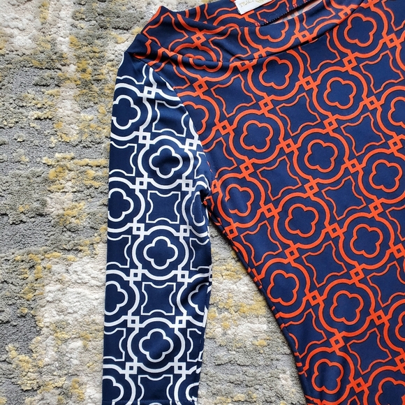 Tracy Negoshian Lattice Pattern Dress - Picture 8 of 12